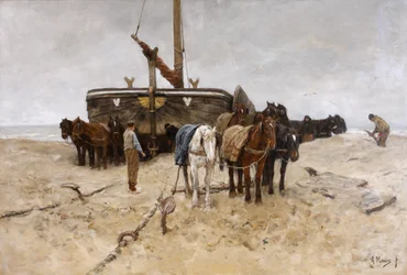 Fishing Boat on the Beach